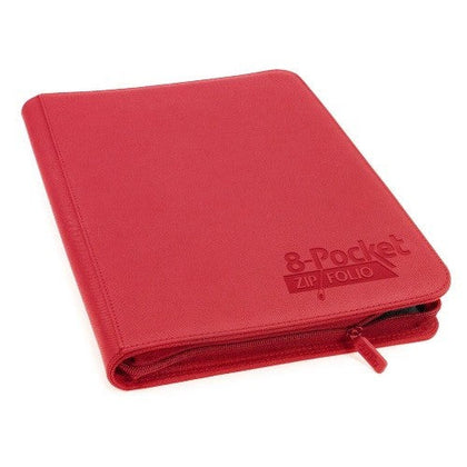 Ultimate Guard - 8-Pocket ZipFolio XenoSkin Red