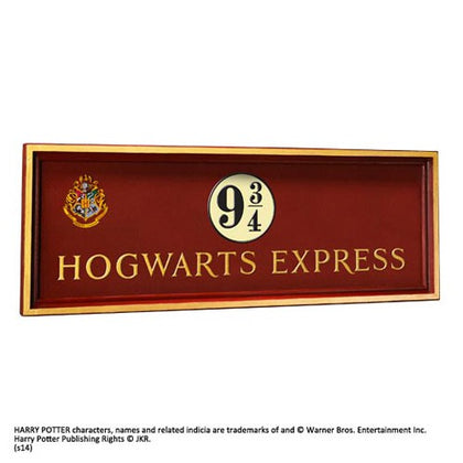Harry Potter - Placca murale Hogwarts 9 3/4