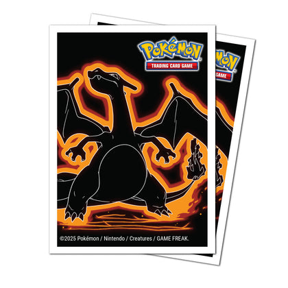 Ultrapro - Pokémon - 105 Apex Deck Protector Sleeves - Neon Kanto - Charizard