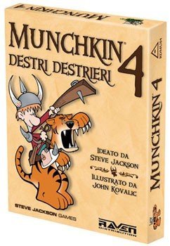 Giochi di Carte - Munchkin 4 Destri Destrieri