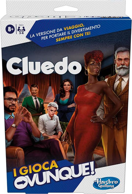 Hasbro - Cluedo - Gioca Ovunque