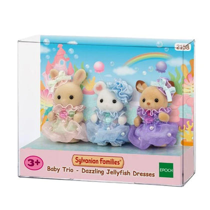 Sylvanian Families - Baby Trio - Dazzling Jellyfish Dresses