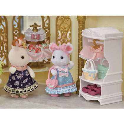 Sylvanian Families - Set da gioco Fashion per la città - Topino bianco