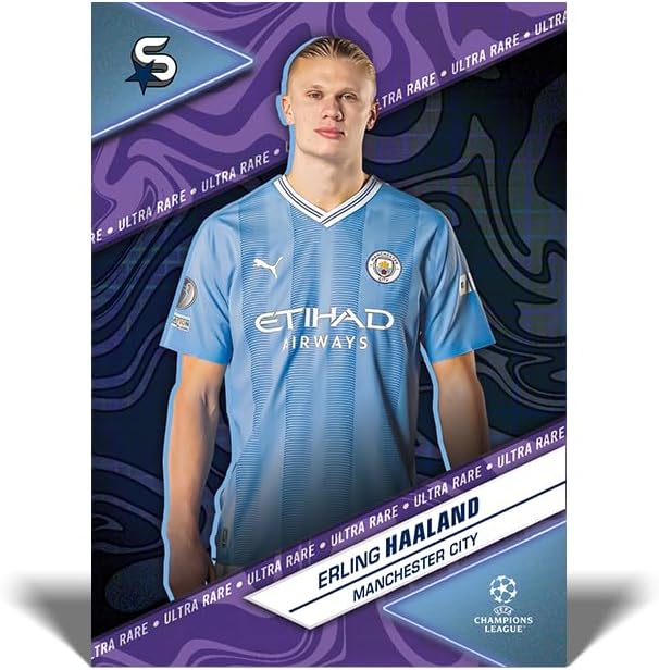Topps - UEFA Champions League - Super Stars 2023/24 - Trading Cards Booster Display (24)