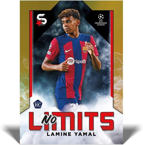 Topps - UEFA Champions League - Super Stars 2023/24 - Trading Cards Booster Display (24)