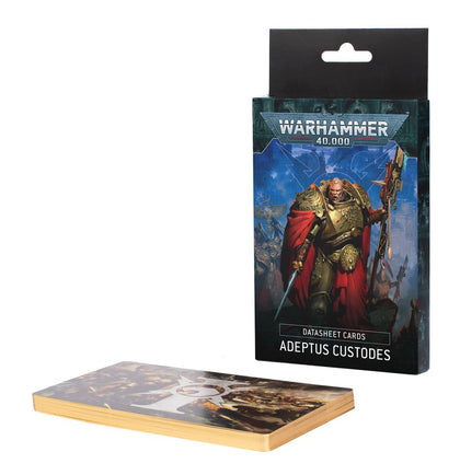 Warhammer 40000 - Adeptus Cusrtodes - Datasheet Cards (nglese)