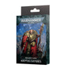 Warhammer 40000 - Adeptus Cusrtodes - Datasheet Cards (nglese)