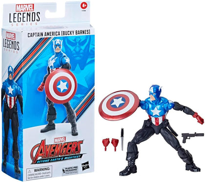 Hasbro - Marvel Legends Series - Captain America (Bucky Barnes) Avengers 60th Anniversary 15,2 cm