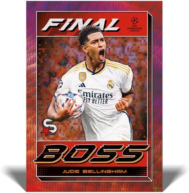 Topps - UEFA Champions League - Super Stars 2023/24 - Trading Cards Booster Display (24)