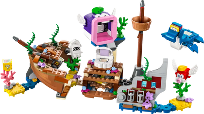 LEGO - Super Mario - 71432 Pack di espansione Il veliero sommerso di Dorrie