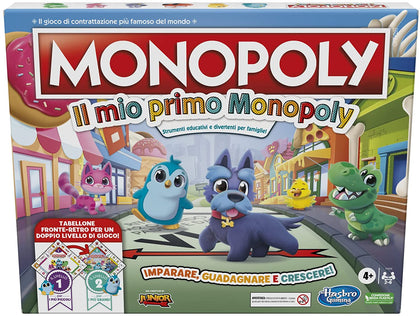 Hasbro - Monopoly - Il Mio Primo Monopoly - Gioco da Tavolo