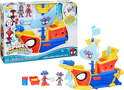 Hasbro - Marvel - Spidey and His Fantastic Friends - Water-Webs - Nave Dei Pirati