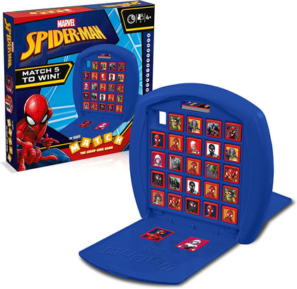 Winning Moves - Spiderman - Top Trumps Match - Gioco da Tavolo