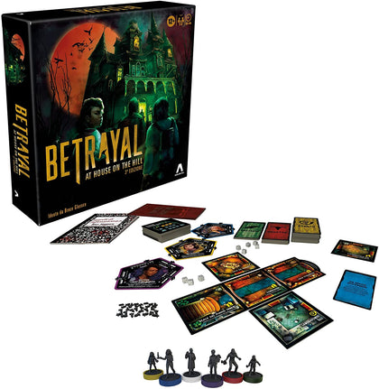 Hasbro - Avalon Hill - Betrayal at House on the Hill - Gioco da Tavolo - Italiano