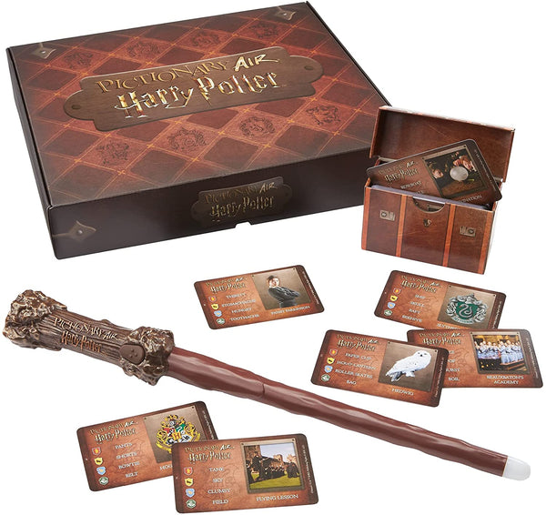 Mattel Games Pictionary Air Versione Harry Potter con Bacchetta