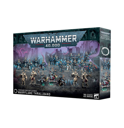 Warhammer 40000 - Thousand Sons - Battleforce - Warpflame Thrallband
