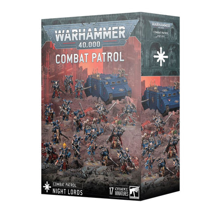 Warhammer 40000 - Chaos Space Marines -  Night Lords - Combat Patrol