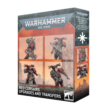 Warhammer 40000 - Chaos Space Marines - Red Corsairs - Upgrades and Transfers