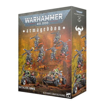 Warhammeer 40000 - Armageddon - Orks - Battalion