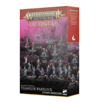 Age of Sigmar - Disciples of Tzeentch - Spearhead - Tzaangor Warflock