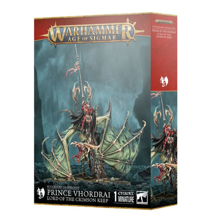 Age of Sigmar - Soulblight Gravelords - Prince Vhordrai, Lord of the Crimson Keep