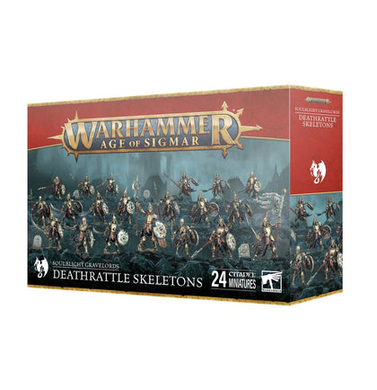 Age of Sigmar - Soulblight Gravelords - Deathrattle Skeletons