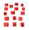 Warhammer 40000 -  Chaos Space Marines - Red Corsairs - Dice Set