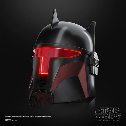 Hasbro - Star Wars - The Black Series - Casco elettronico di Moff Gideon