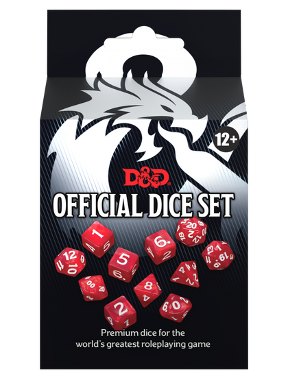 Dungeons & Dragons - D&D Official Dice Set