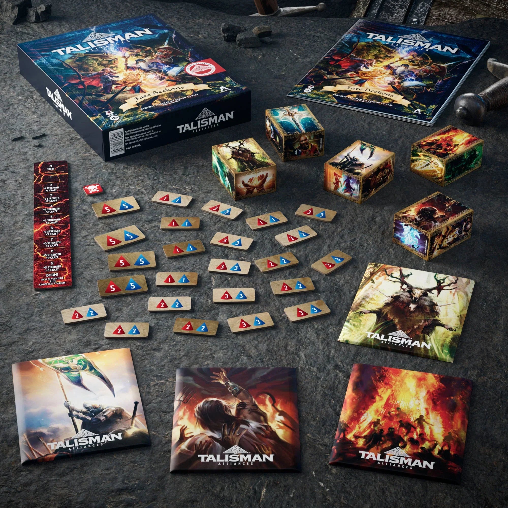 Hasbro - Avalon Hill - TALISMAN Alleanze: Il Richiamo del Destino