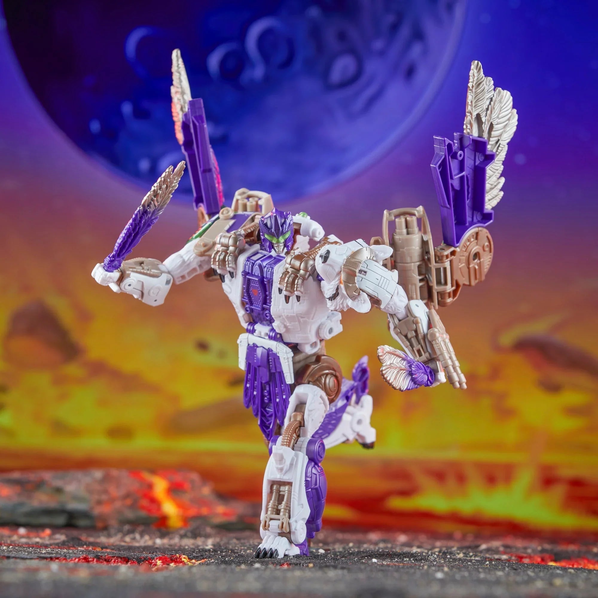 Hasbro - Transformers Legacy United - Leader Class, Tigerhawk - Universo Beast Wars