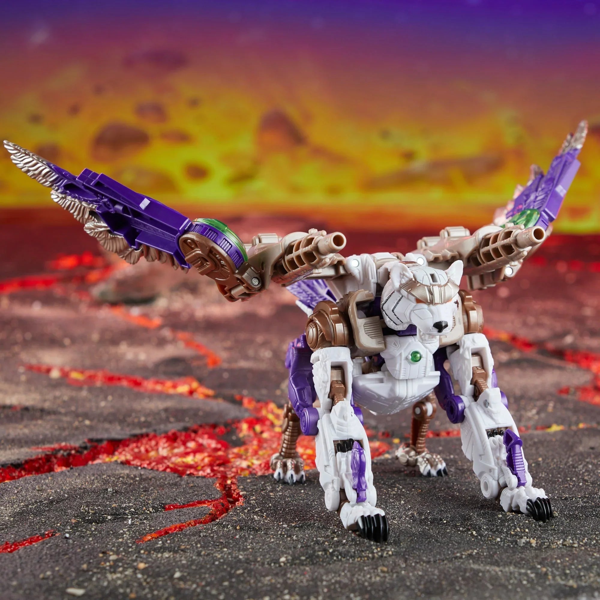 Hasbro - Transformers Legacy United - Leader Class, Tigerhawk - Universo Beast Wars