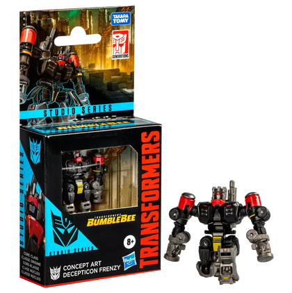 Hasbro - Transformers Studio Series - Core, Frenzy Concept Art ispirata al film 