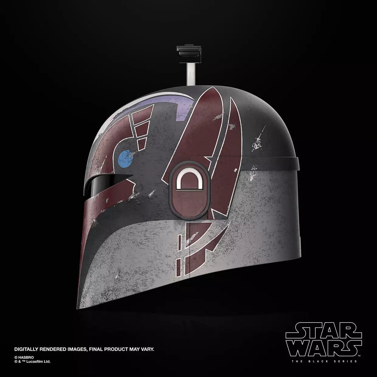 Hasbro  - Star Wars - The Black Series - Casco Elettronico di Sabine Wren