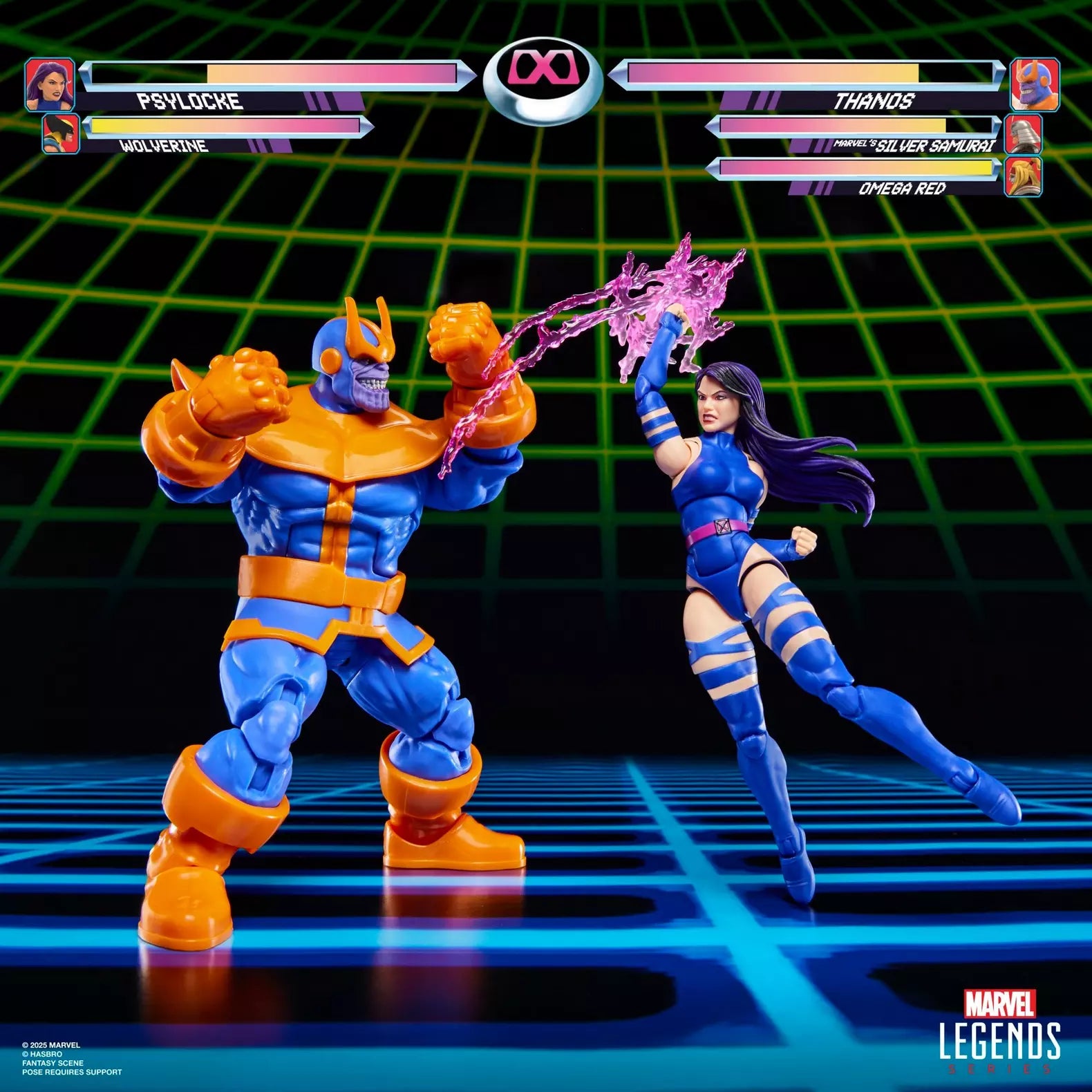 Hasbro - Marvel Legends Series - Thanos vs. Psychlocke