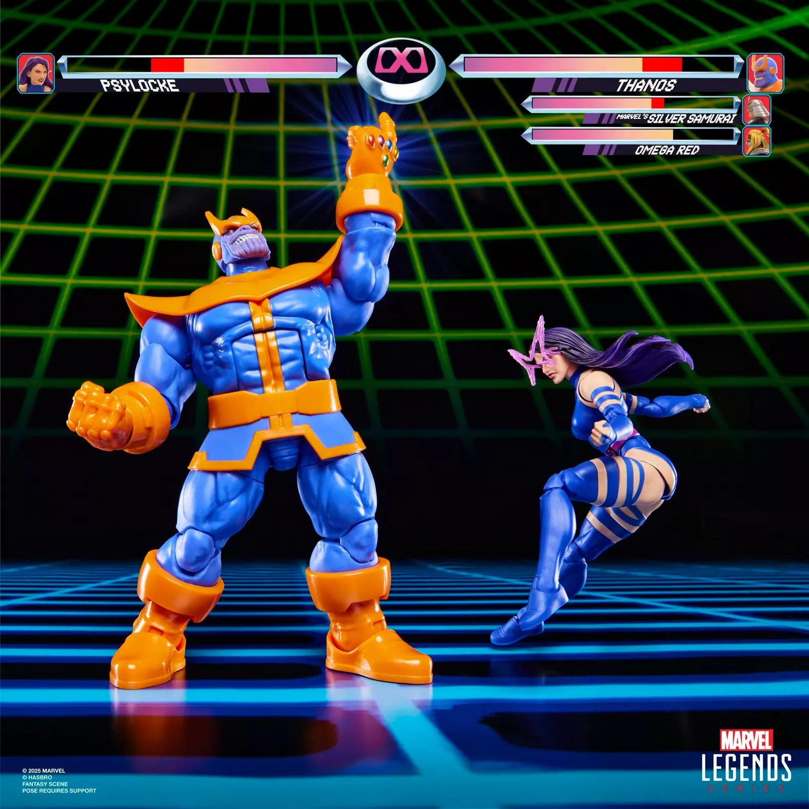 Hasbro - Marvel Legends Series - Thanos vs. Psychlocke