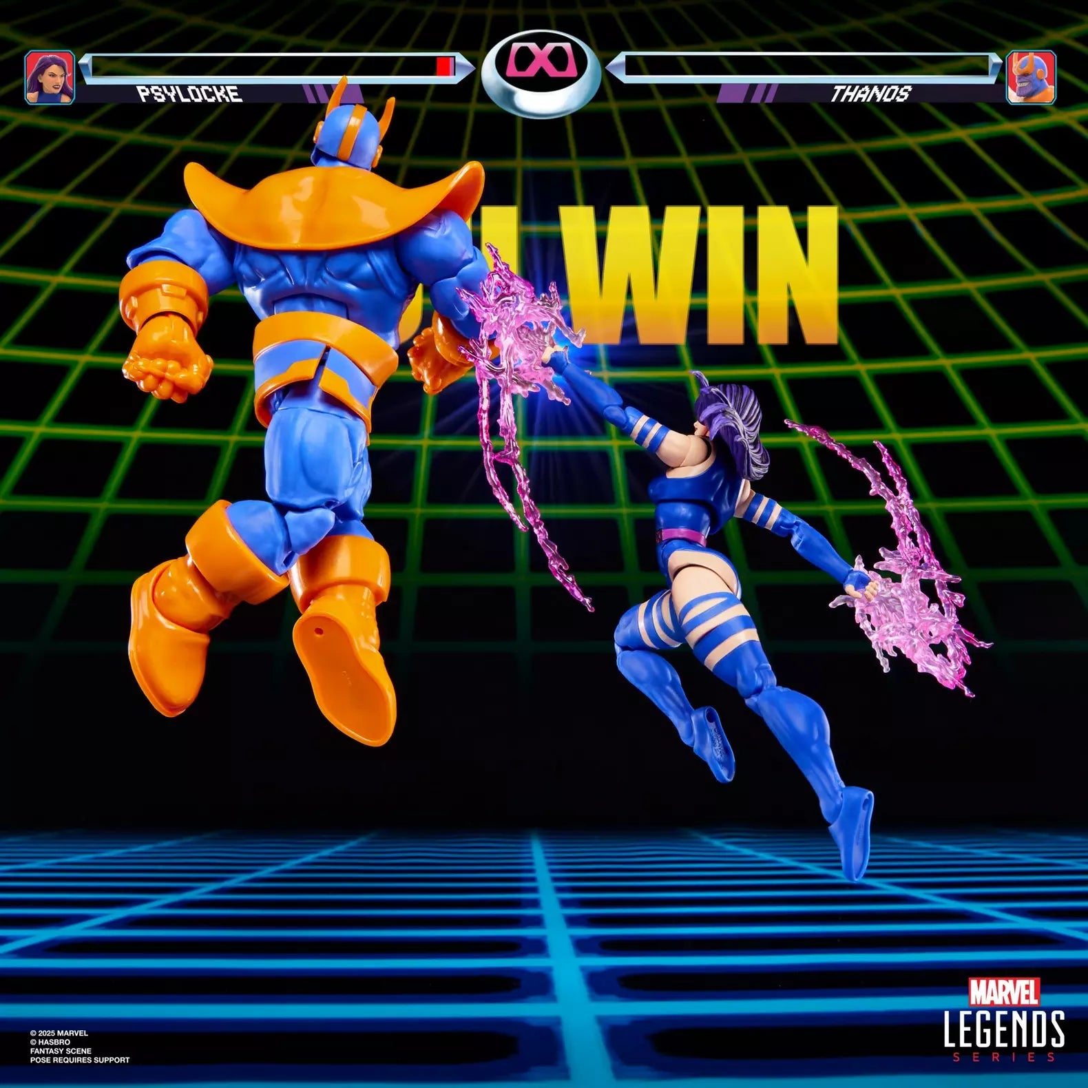 Hasbro - Marvel Legends Series - Thanos vs. Psychlocke