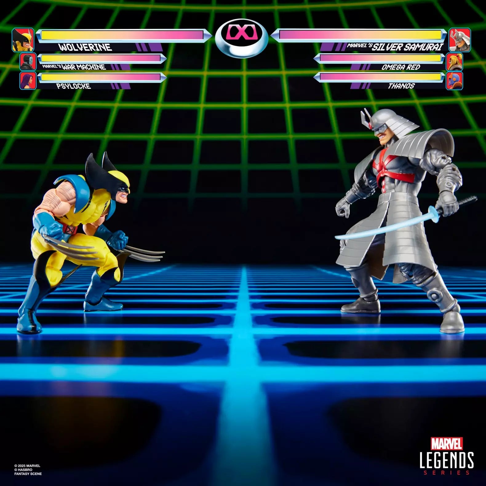 Hasbro - Marvel Legends Series - Gamerverse Wolverine vs Marvel's Silver Samurai