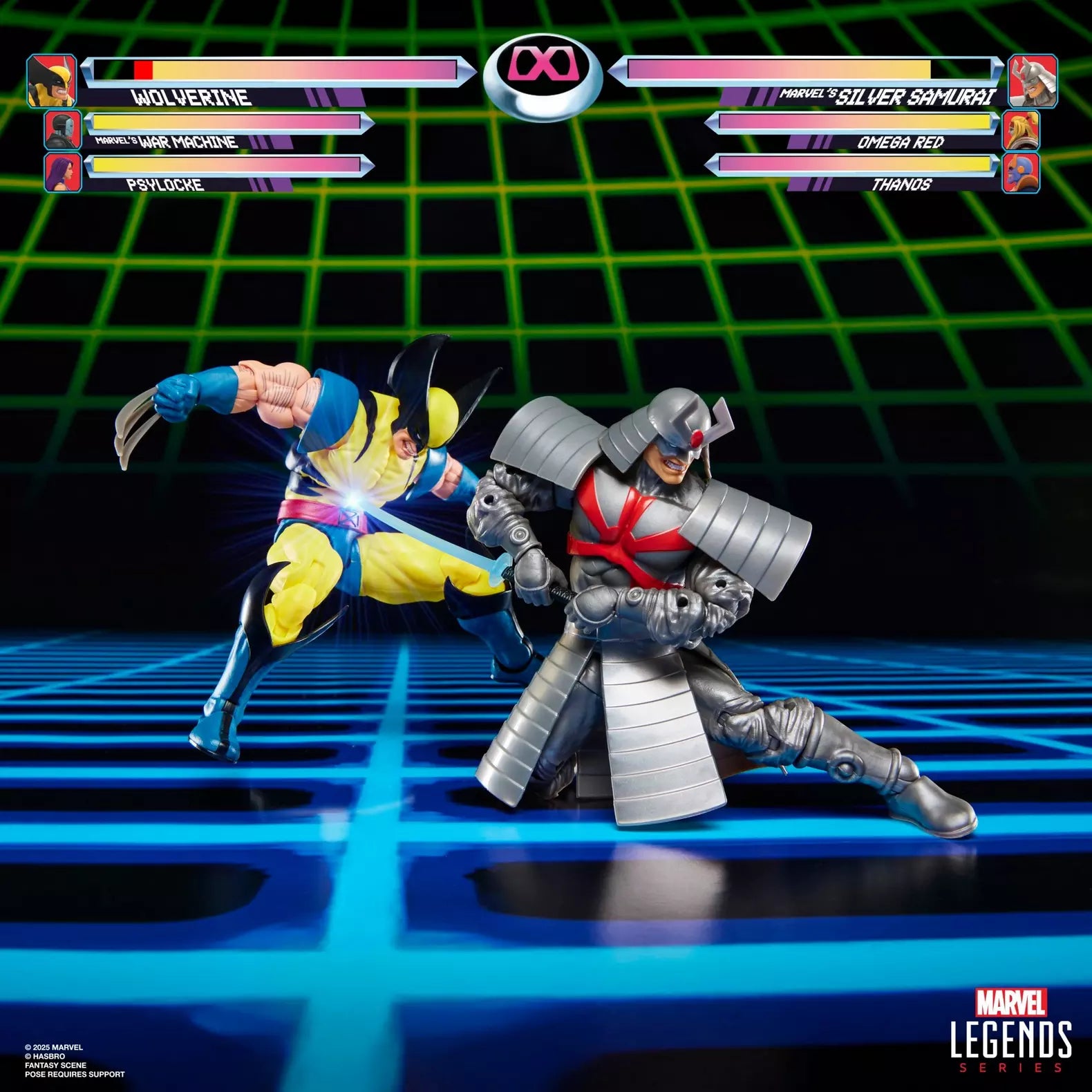 Hasbro - Marvel Legends Series - Gamerverse Wolverine vs Marvel's Silver Samurai