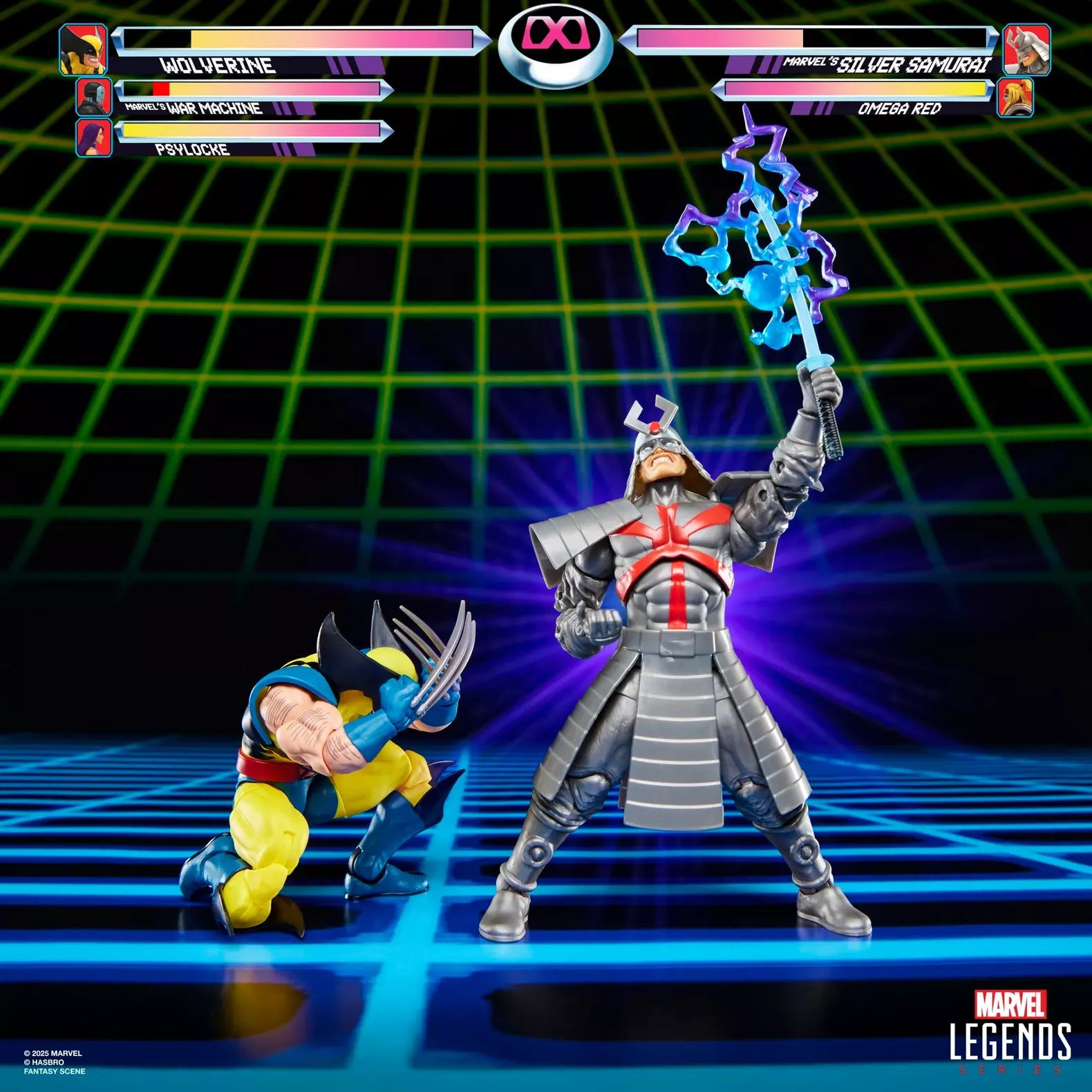 Hasbro - Marvel Legends Series - Gamerverse Wolverine vs Marvel's Silver Samurai