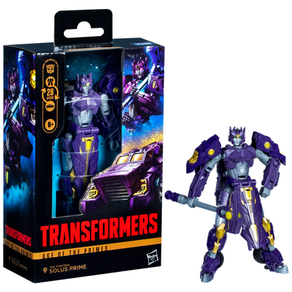 Hasbro - Transformers - Age of the Primes Deluxe Class, Solus Optimus Prime dei Tredici