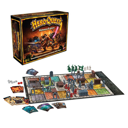 Hasbro - Avalon Hill - HeroQuest - Gioco da Tavolo - Italiano