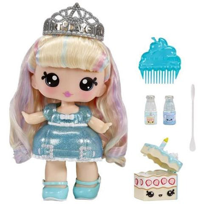 Miniverse - Yummiland Large Doll + Lipgloss Pet- Callie Birthday Cake