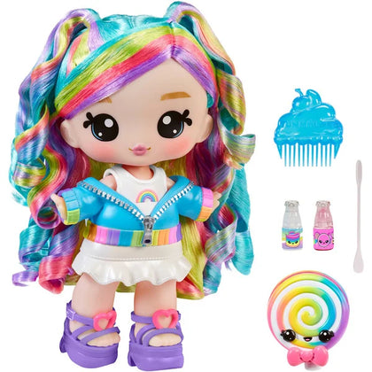 Miniverse - Yummiland Large Doll + Lipgloss Pet- Rainbow (Skyler Rainbow Belt)