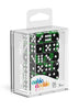 Oakie Doakie Dice D6 Dice 12 mm Glow in the Dark - Biohazard (36)