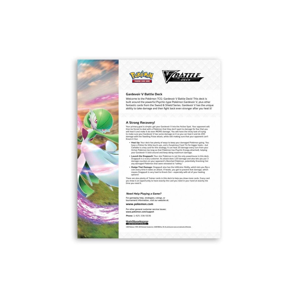 Pokemon - V Battle Deck Gardevoir Single Deck ENG
