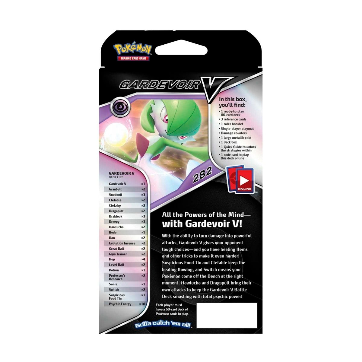 Pokemon - V Battle Deck Gardevoir Single Deck ENG
