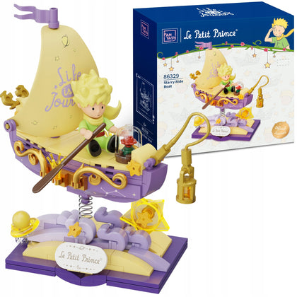 The Little Prince -  Starry Ride Construction - Set Boat 16 cm