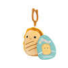 Squishmallows - Personaggi Clip On 10 cm - Lil il Formaggio Grigliato