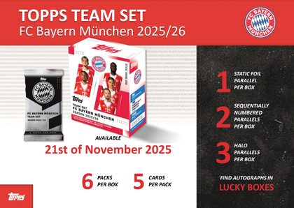 Topps - 25/26 Bayern Munich - Team Set